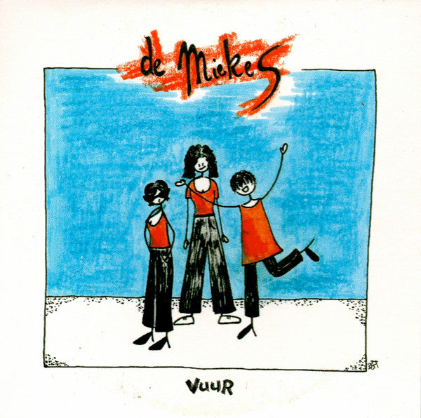 De Miekes : Vuur (CD, Single)