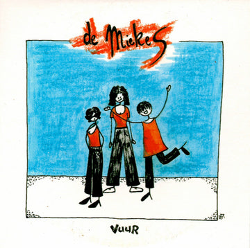 De Miekes : Vuur (CD, Single)