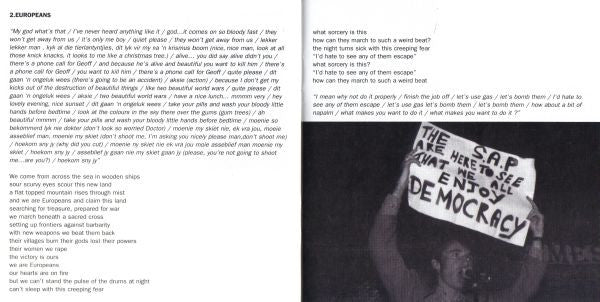 Kalahari Surfers : Volume One The Eighties (CD, Album, Comp)