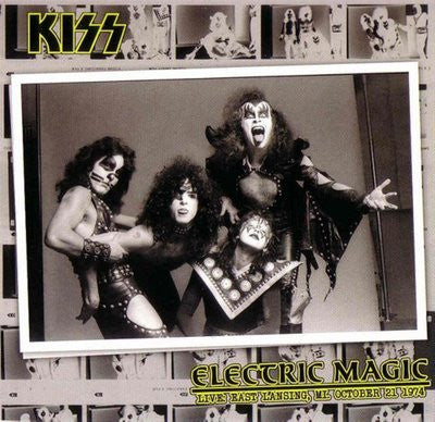 Kiss : Electric Magic (LP, Unofficial, Whi)