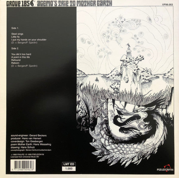 Group 1850 : Agemo's Trip To Mother Earth (LP, Album, Ltd, RE)