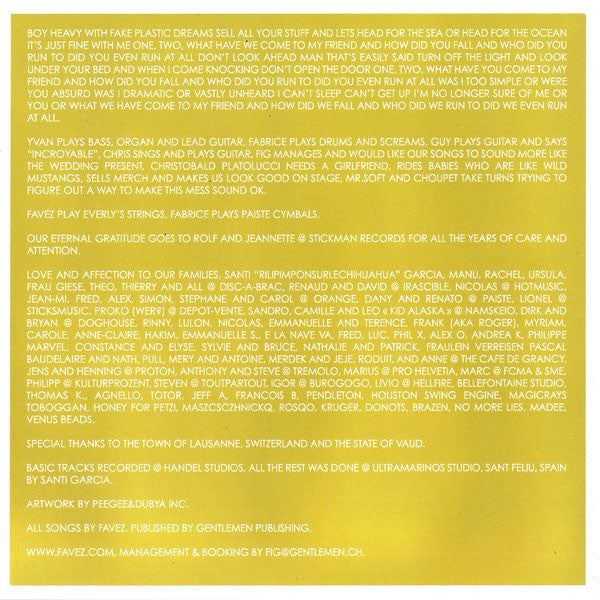 Favez : Old And Strong In The Modern Times (CD, Album)