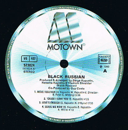 Black Russian (5) : Black Russian (LP, Album)