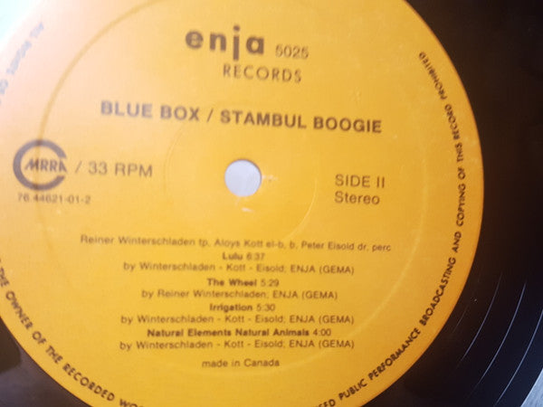 Blue Box (3) : Stambul Boogie (LP, Album)