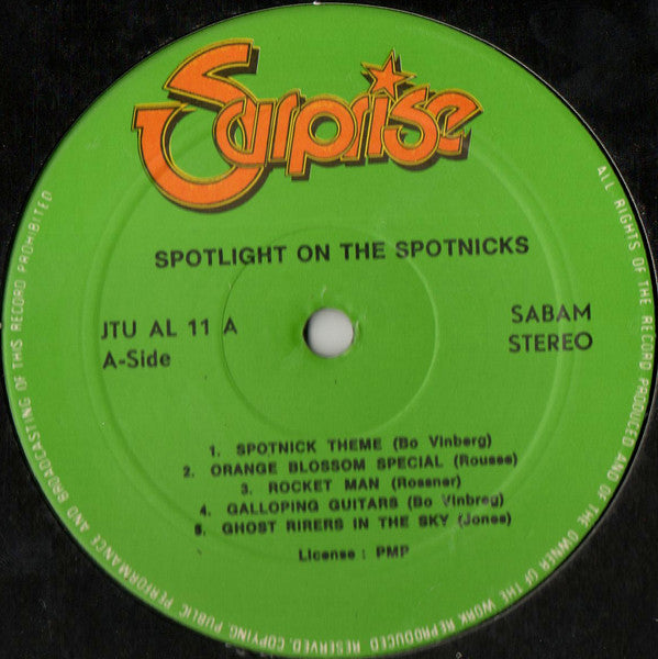 The Spotnicks : Spotlight On (LP, Comp)