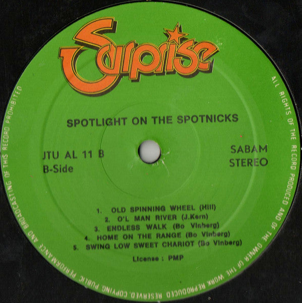 The Spotnicks : Spotlight On (LP, Comp)