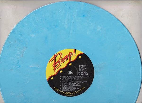 Various : Waves (An Anthology Of New Music Vol.1 January 1979) (LP, Comp, Blu)