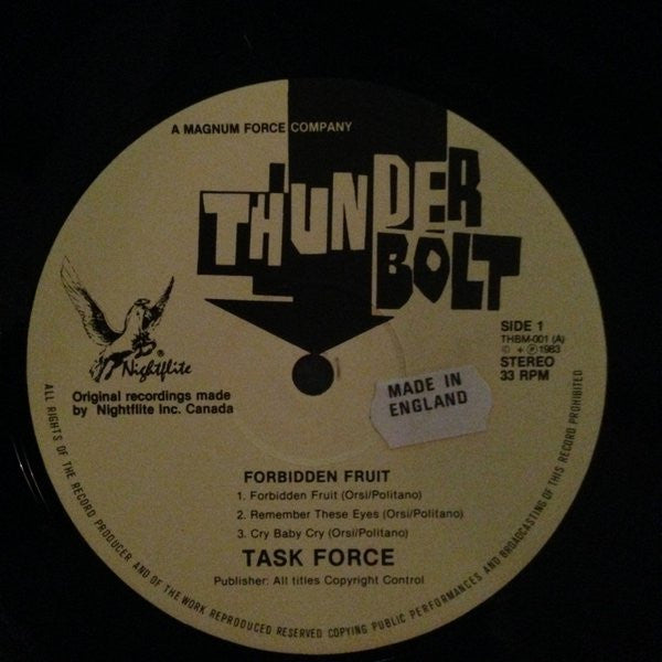Task Force (4) : Forbidden Fruit (LP, Album)