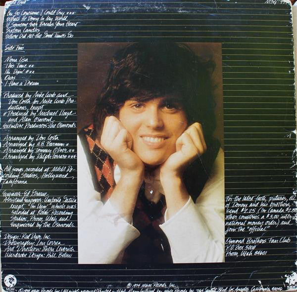 Donny Osmond : Donny (LP, Pre)
