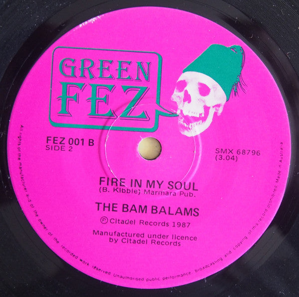 The Bam Balams : Surfin' In The Swamp (7", Single)