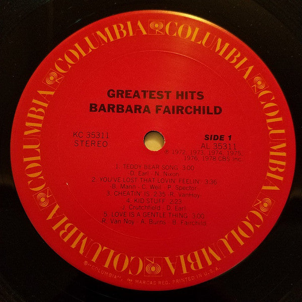 Barbara Fairchild : Greatest Hits (LP, Comp)