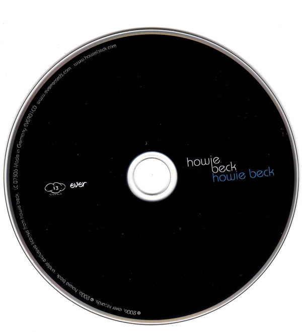 Howie Beck : Howie Beck (CD, Album, Enh)