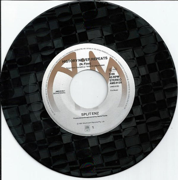 Split Enz : History Never Repeats (7", Single, etc)