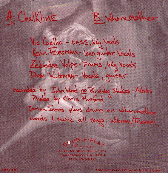 Thinner (3) : Chalkline / Whore Mother (7")