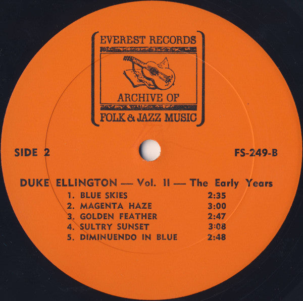 Duke Ellington : Vol. II. The Early Years (LP, Comp)
