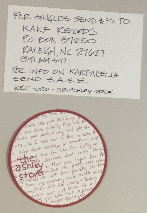 Ashley Stove : Slow (7")