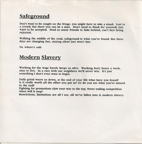 Stronghold (6) : Strong Hold (7")