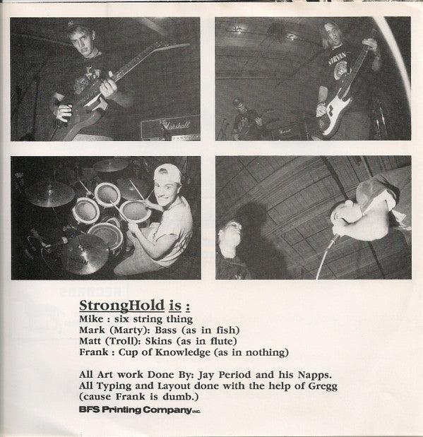 Stronghold (6) : Strong Hold (7")