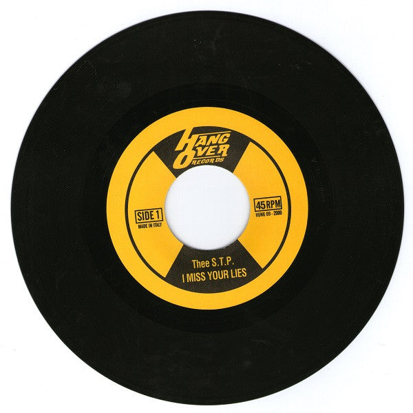 Thee S.T.P. : I Miss Your Lies (7", Single)