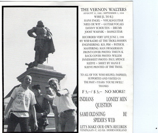 The Vernon Walters : Last Live (7", EP)