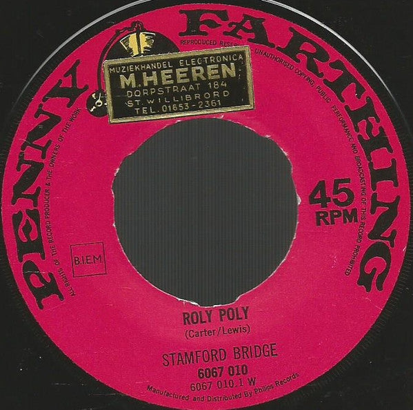 Stamford Bridge : Roly Poly (7", Single, Mono)