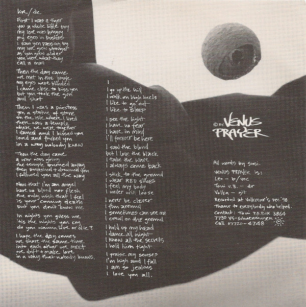 Venus Prayer : Now And Zen (7", Ltd, Whi)