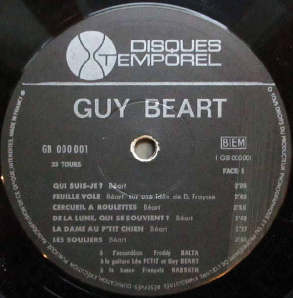 Guy Béart : Guy Béart (LP, Album)