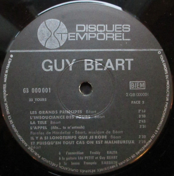 Guy Béart : Guy Béart (LP, Album)