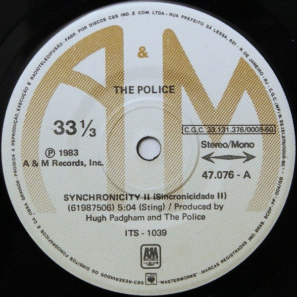 The Police : Synchronicity II (7", Single)