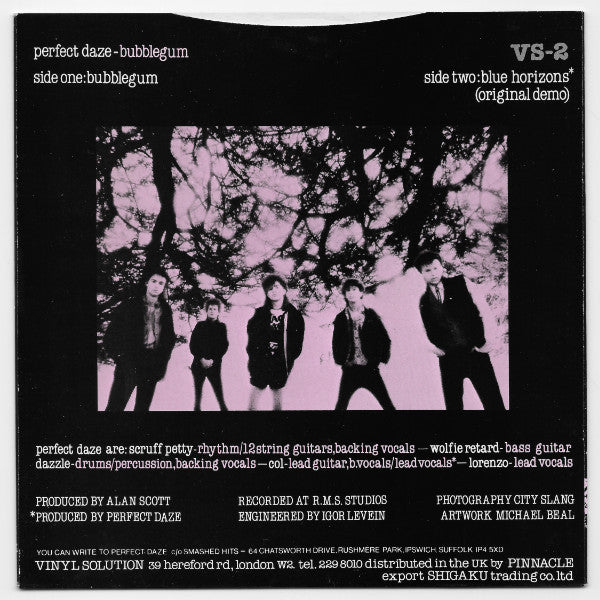 Perfect Daze : Bubblegum (7", Single)