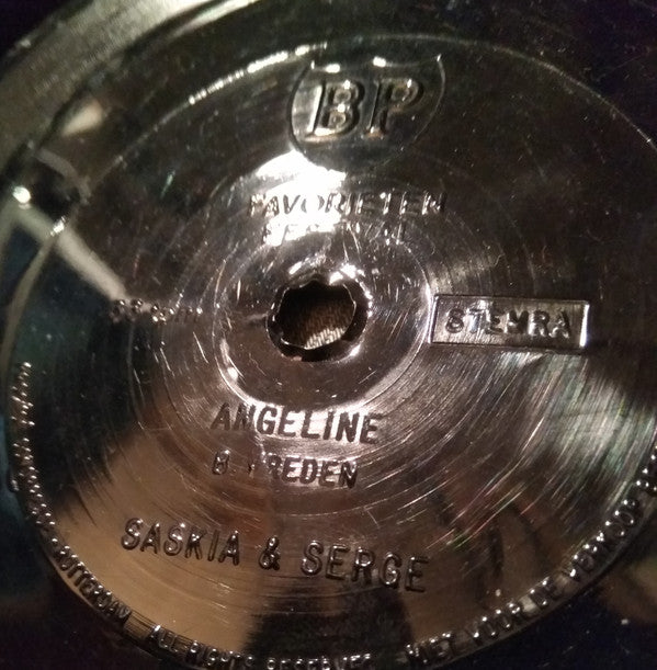 Saskia & Serge : BP Favorieten Festival 3: Angeline (Flexi, 5", S/Sided)