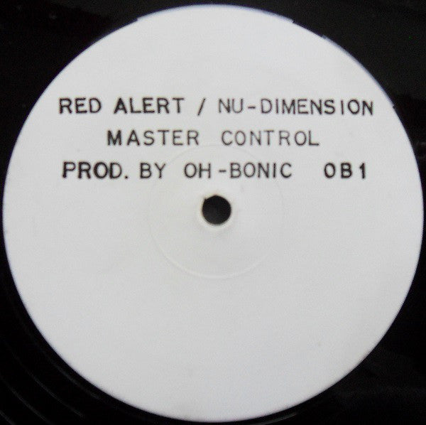 Master Control : Red Alert / Nu-Dimension (12", W/Lbl)