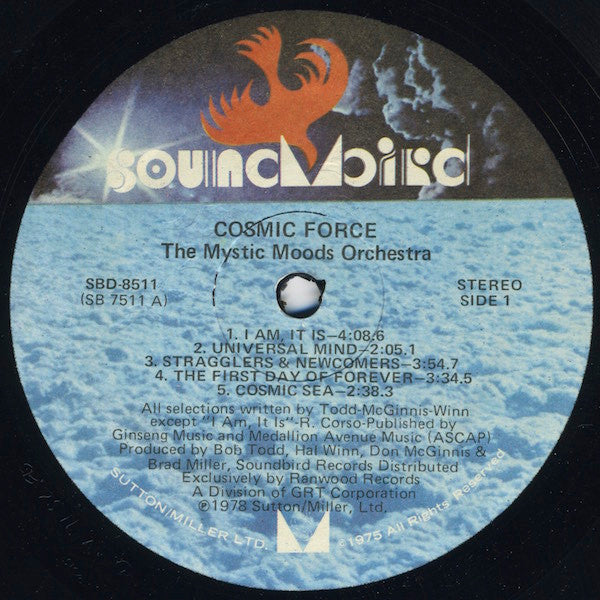 The Mystic Moods Orchestra : Cosmic Force (LP, Album)