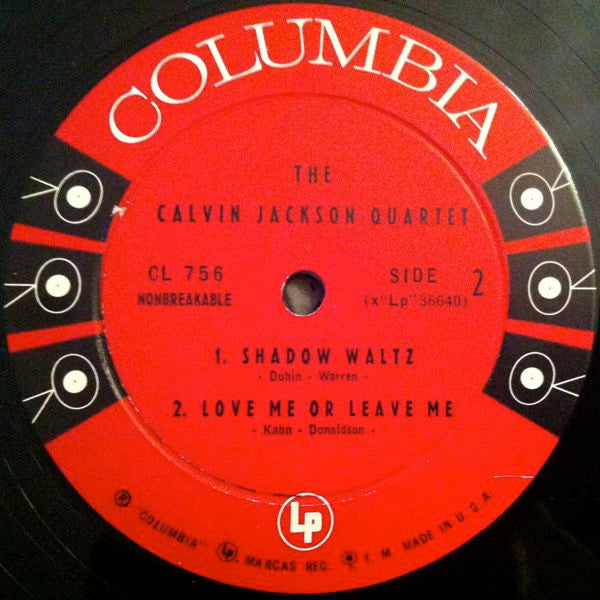 The Calvin Jackson Quartet : The Calvin Jackson Quartet (LP, Album)