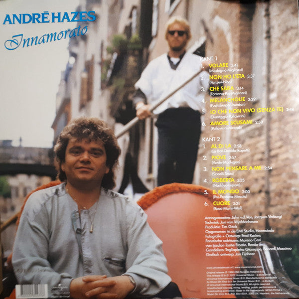 André Hazes : Innamorato (LP, Album, RP, Gre)