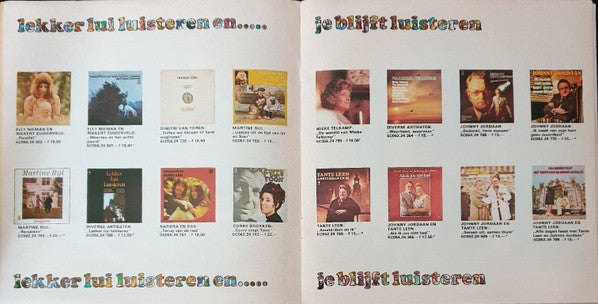 Various : Met Muziek De Zomer Door (7", EP)