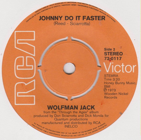 Wolfman Jack : Ling, Ting, Tong (7")