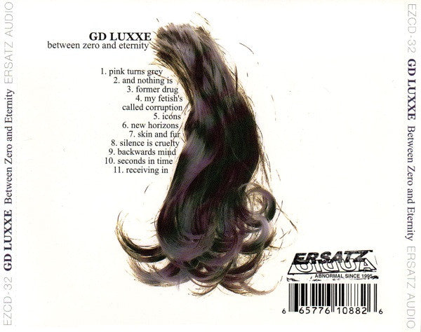 G.D. Luxxe : Between Zero And Eternity (CD, Album)