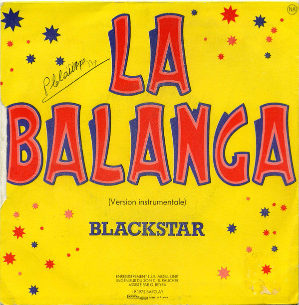 Blackstar (7) : La Balanga (7", Pel)