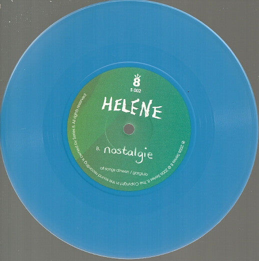 Helene Dineen : This Is All We Have To Know (7", Blu)
