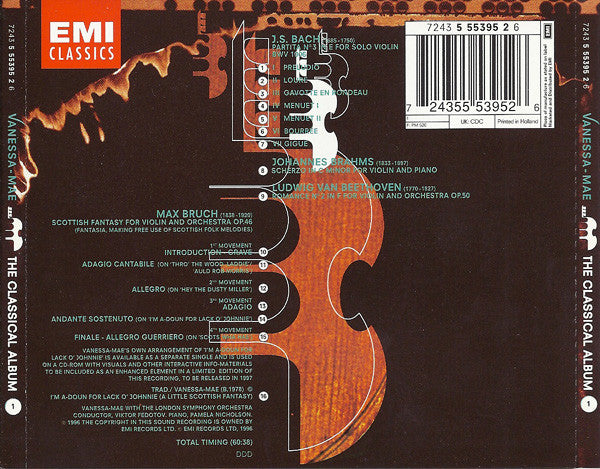 Vanessa-Mae : The Classical Album 1 (CD, Album)