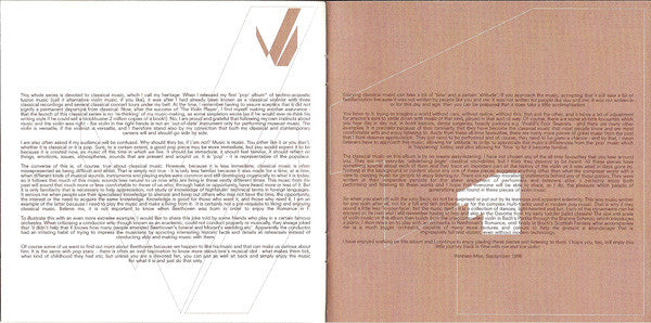 Vanessa-Mae : The Classical Album 1 (CD, Album)