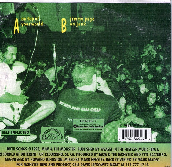 MCM And The Monster : 7 Li'l Inches (7", Pur)