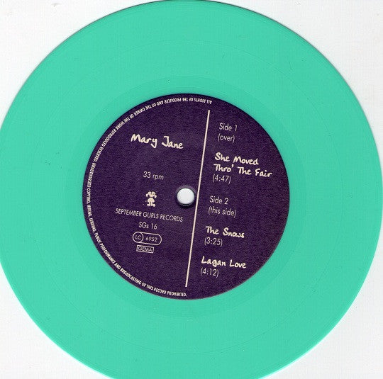 Mary Jane (3) : She Moved Thro' The Fair (7", EP, Gre)