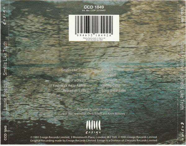 Laurie Freelove : Smells Like Truth (CD, Album)