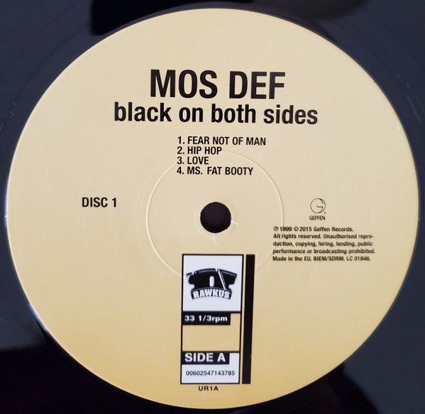 Mos Def : Black On Both Sides (2xLP, Album, RE)