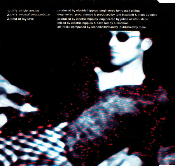 Vincent Stone : Girls (CD, Single)