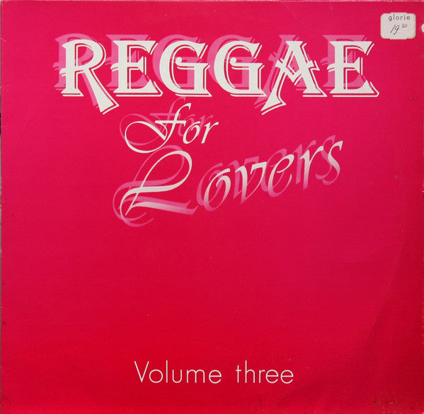 Various : Reggae For Lovers Volume Three (LP, Comp)