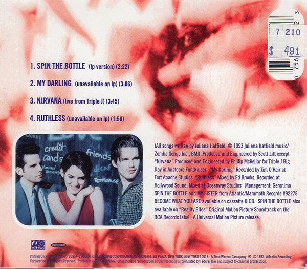 The Juliana Hatfield Three : Spin The Bottle (CD, Maxi, FLP)