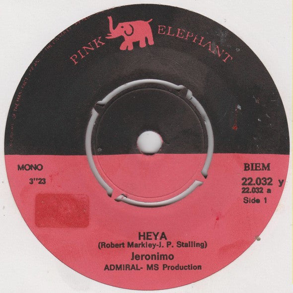 Jeronimo (2) : Heya (7", Single, Mono)